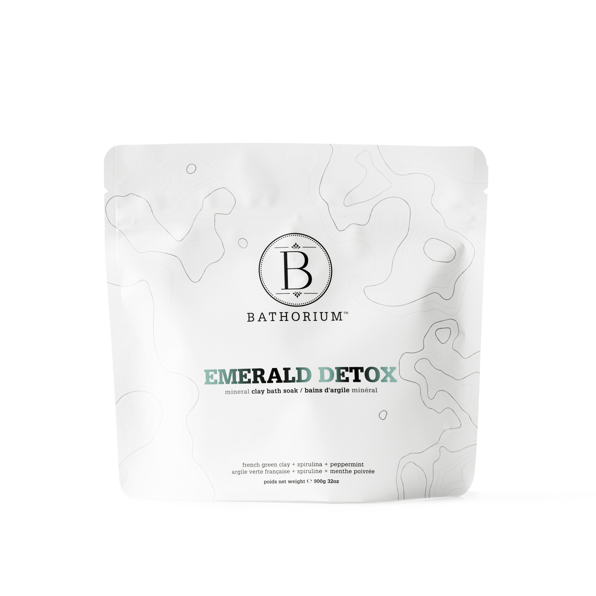 Wholesale Emerald Detox Clay Mineral Soak – French Sea Salt & Montmorillonite Clay Bath Soak