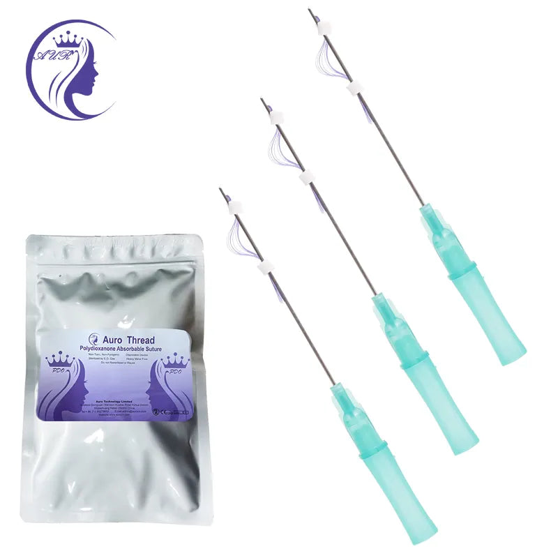 Factory Direct Supply Multi Thread 8 Lines & 12 Lines – 21G / 23G PDO PCL PLLA for Forehead Wrinkle Reduction