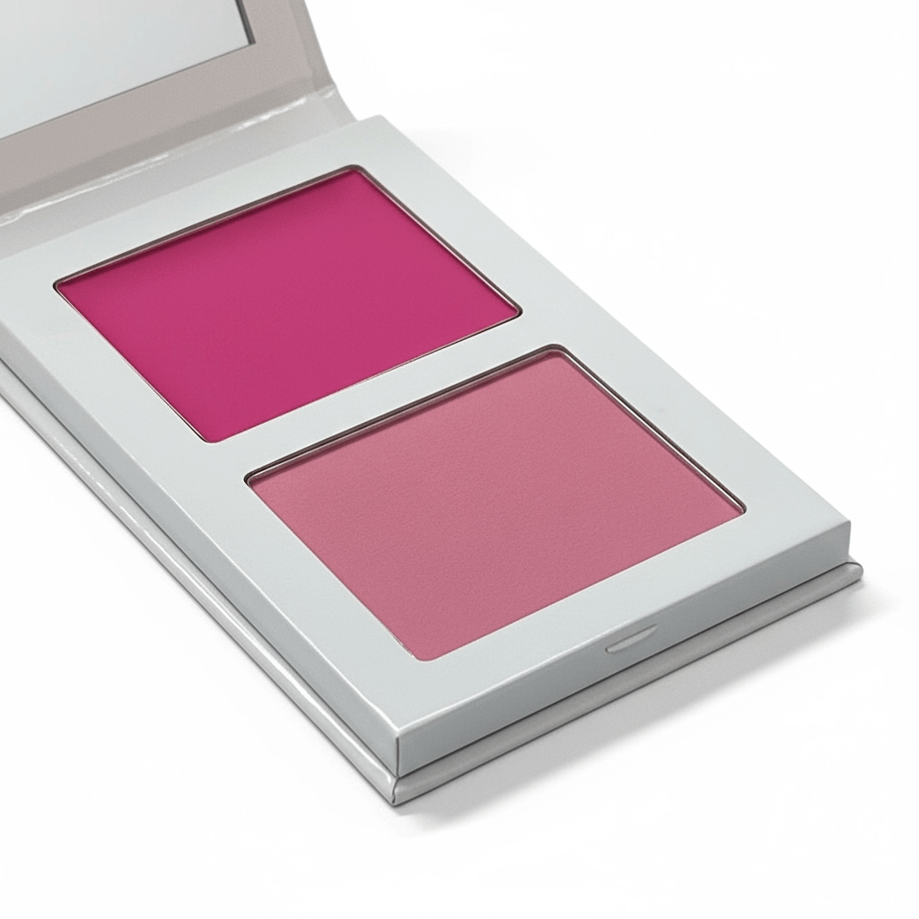 FencyGrace Double Pigmented Blush – Cream & Powder, Vegan & Natural Makeup