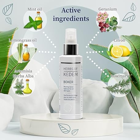 Boker Toning Floral Water – Hydrating & Refreshing Facial Mist