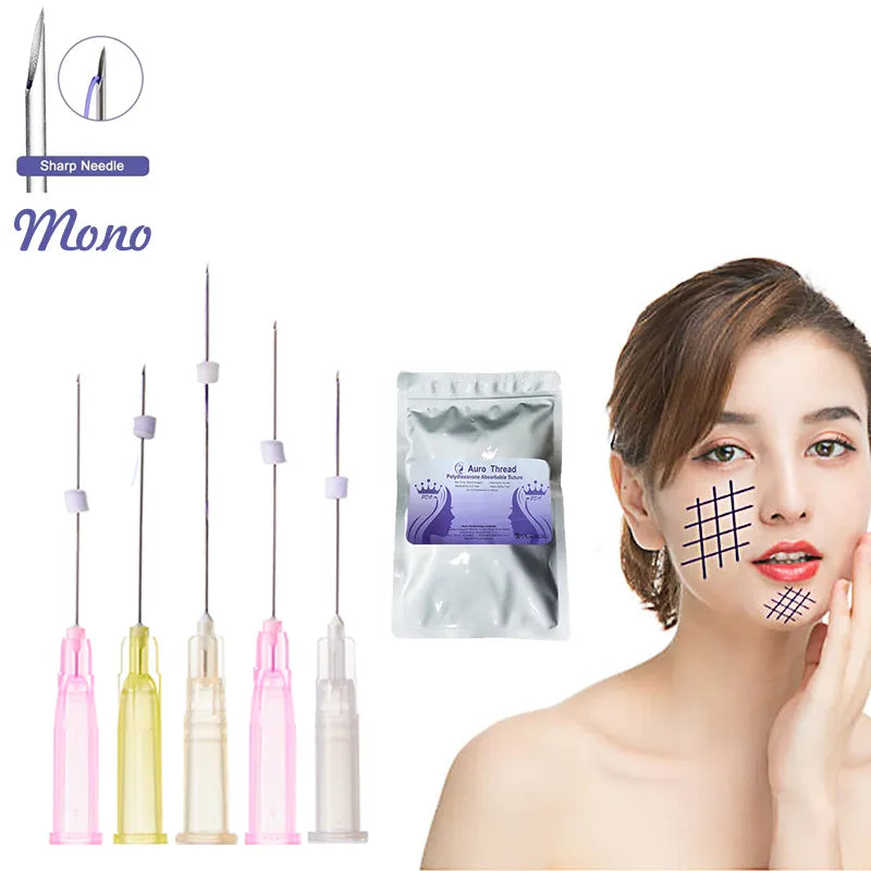 Factory Wholesale High-Quality Mono Thread – PDO, PCL & PLLA 26G–30G for Neck Wrinkles
