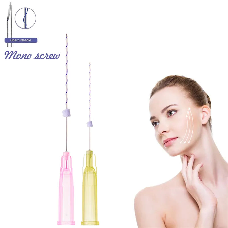Factory Wholesale High-Quality Mono Screw Thread – PDO, PCL & PLLA 26G–30G for Frown Lines