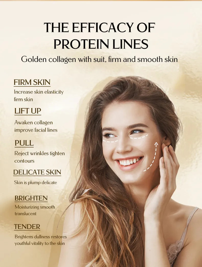 Skin Tightening Gold Collagen Thread – Anti-Wrinkle & Firming Thread Therapy