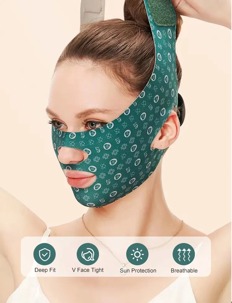 New Relaxation Face V Shaper Facial Slimming Bandage – Jawline Lifting & Contouring