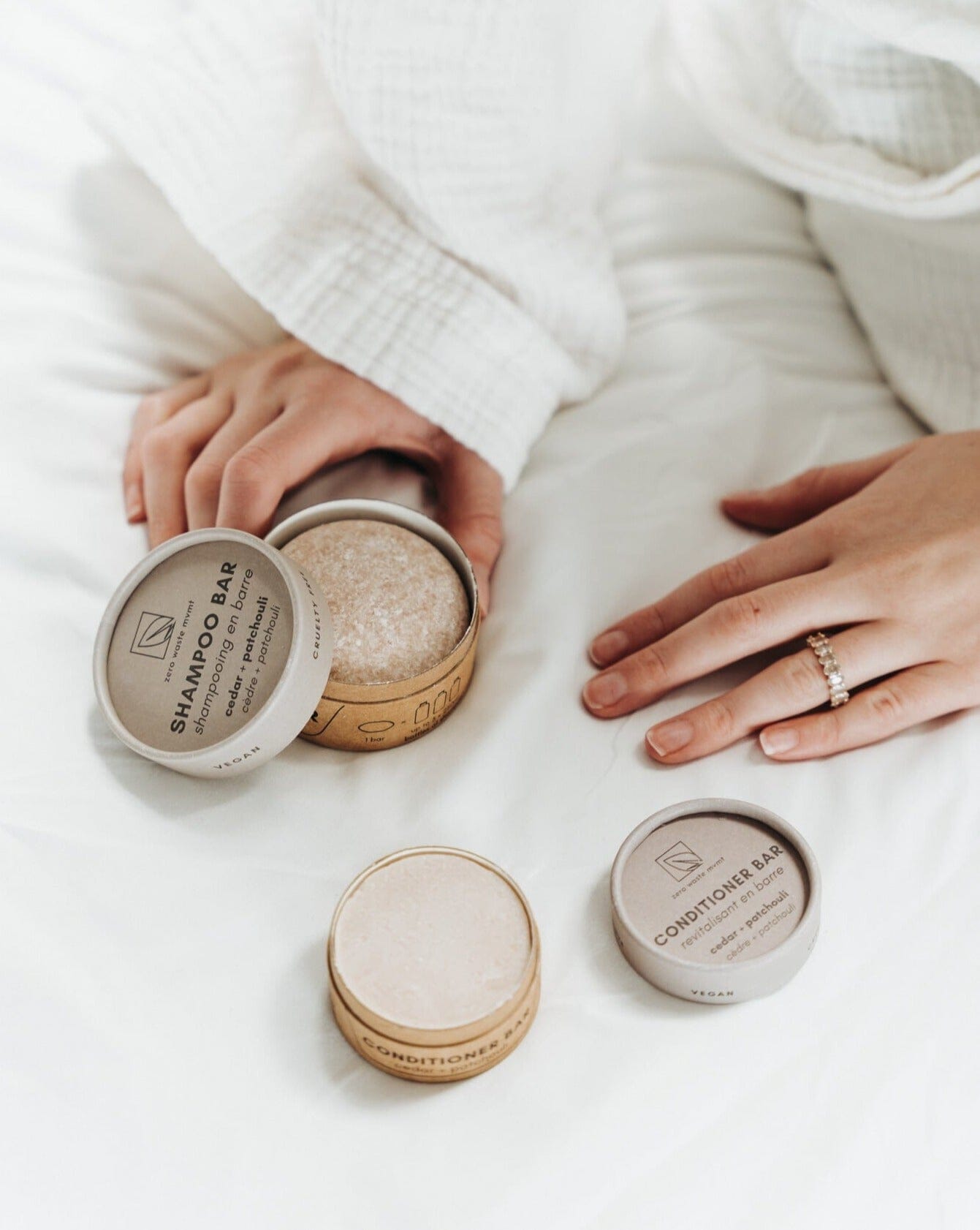 Conditioner Bar | Cedar + Patchouli – Plastic-Free, Nourishing Hair Care