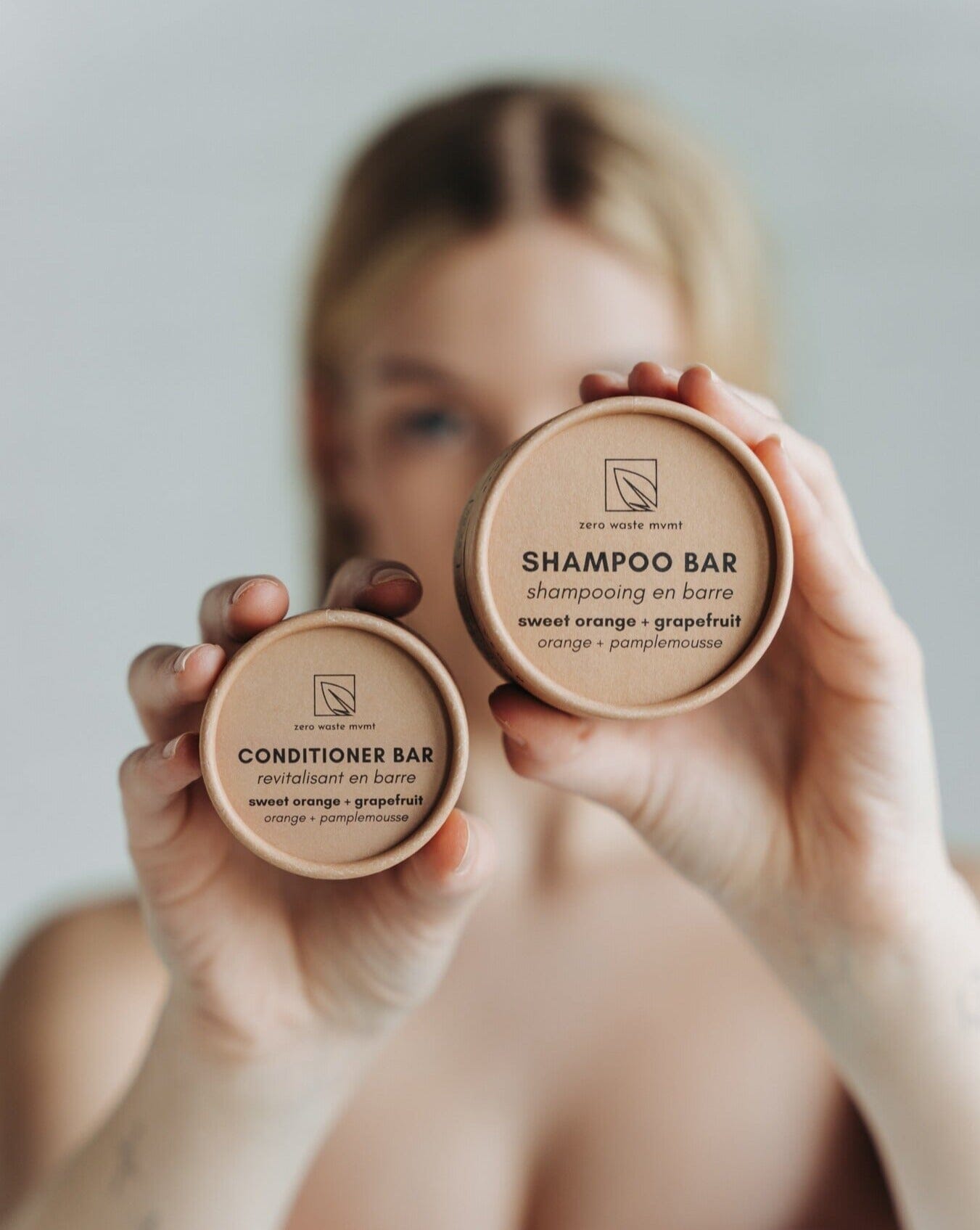 Conditioner Bar | Sweet Orange + Grapefruit – Plastic-Free, Energizing Hair Care