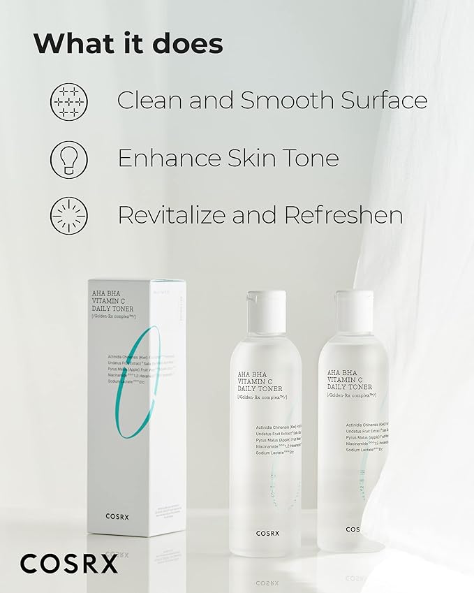 COSRX Refresh AHA BHA Vitamin C Daily Toner (150ml)