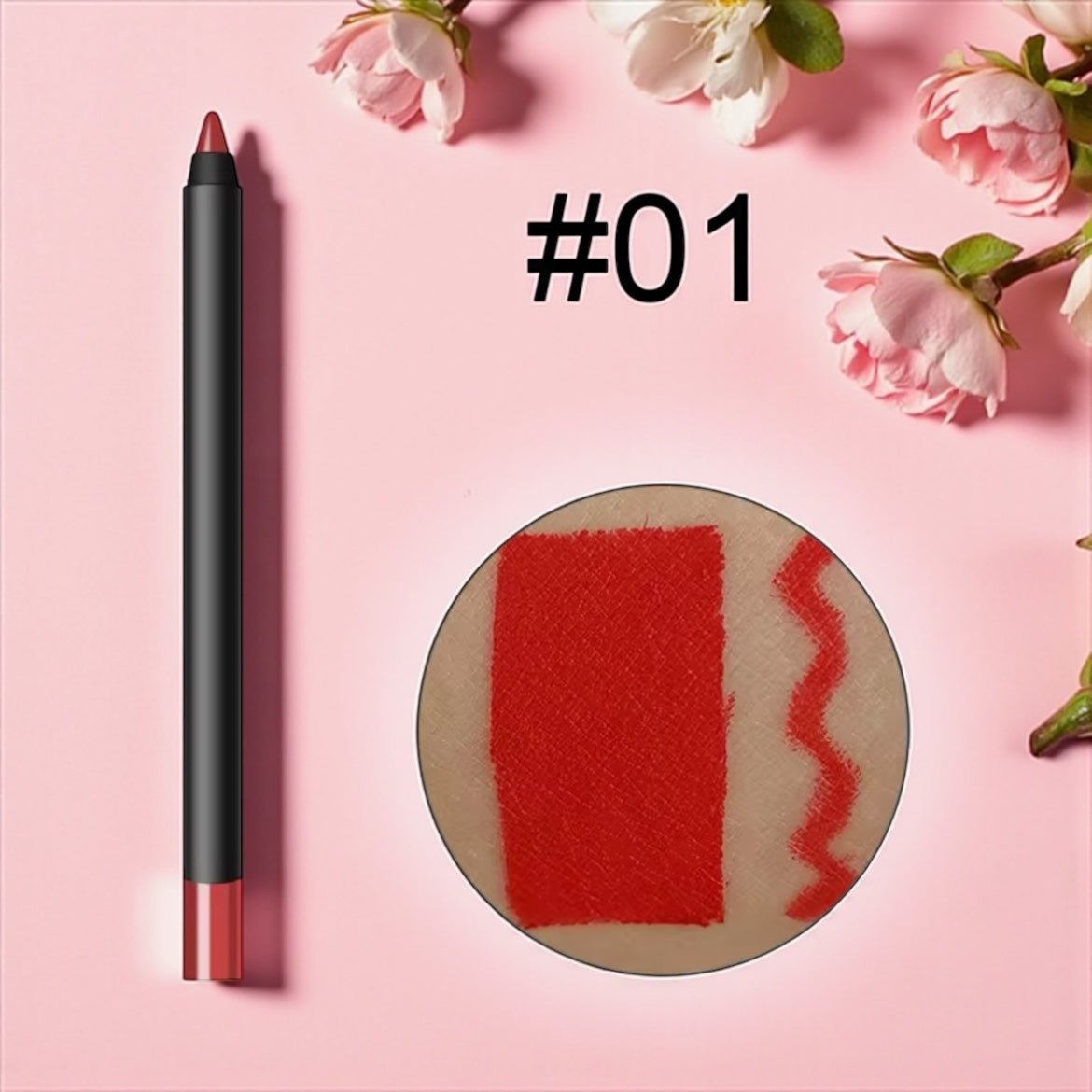 FencyGrace Bold Matte Lip Crayon – Vegan, Long-Lasting & Waterproof