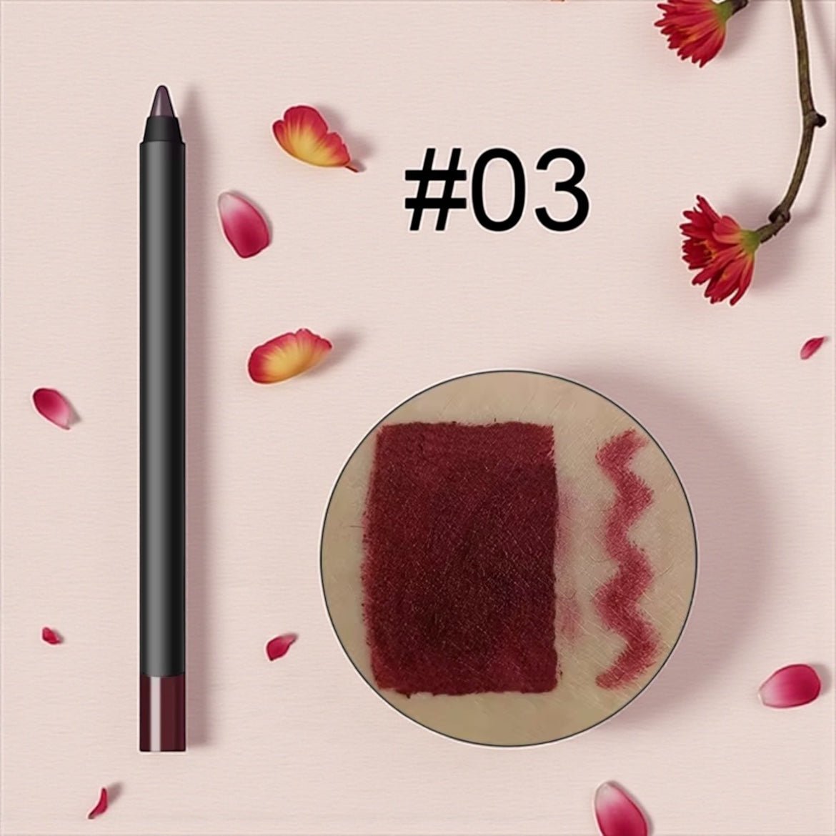 FencyGrace Line Loud Matte Lip Crayon – Vegan, Waterproof & Long-Lasting