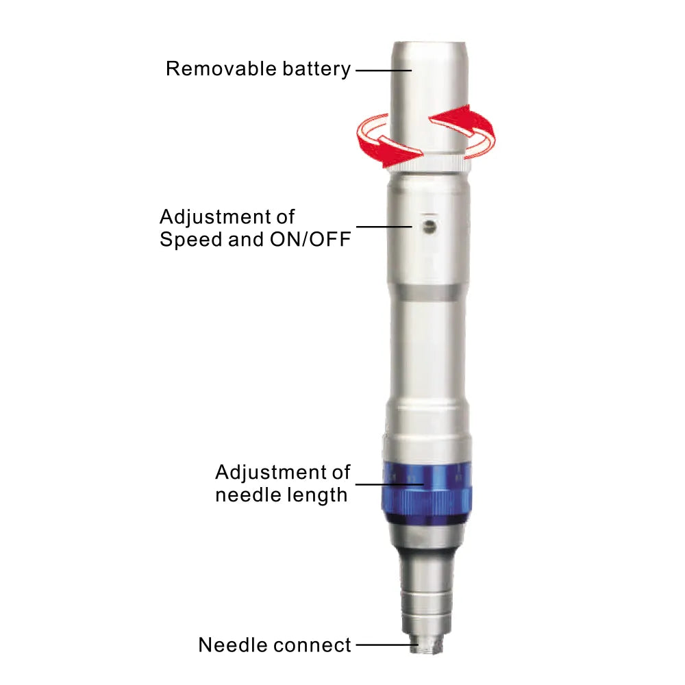 A6 Dr. Pen – Professional Microneedling Device for Skin Rejuvenation, Anti-Aging & Scar Treatment