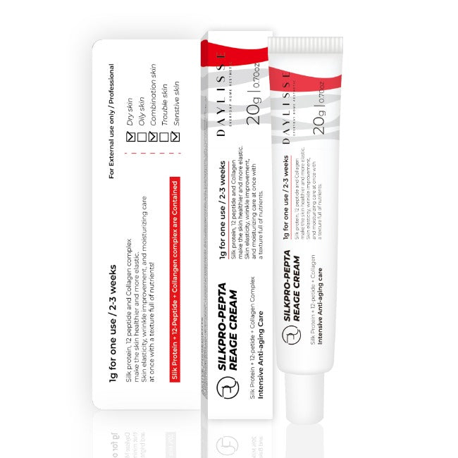 Daylisse Silkpro-pepta Reage Cream (20g) | Anti-Aging & Hydrating Facial Cream