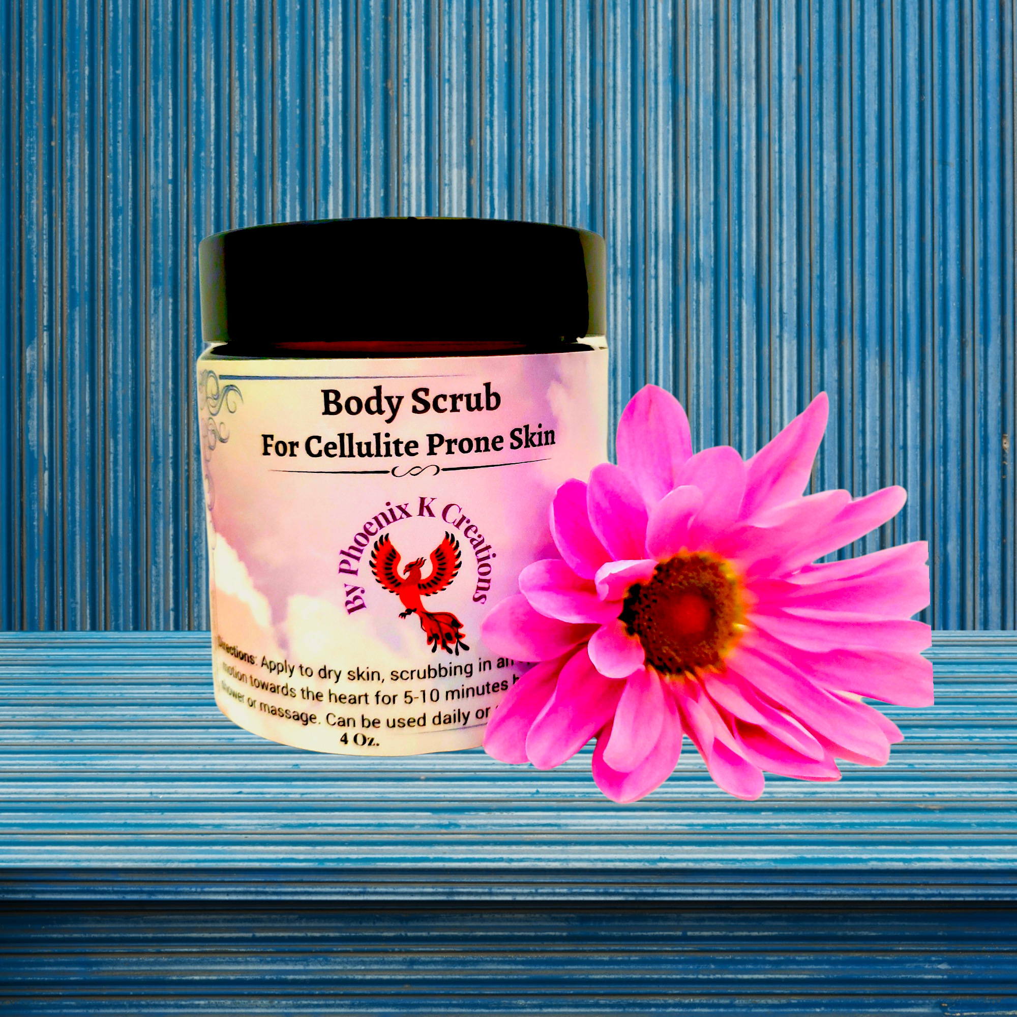 Organic Scrub for Cellulite-Prone Skin – Exfoliating, Firming & Nourishing Treatment