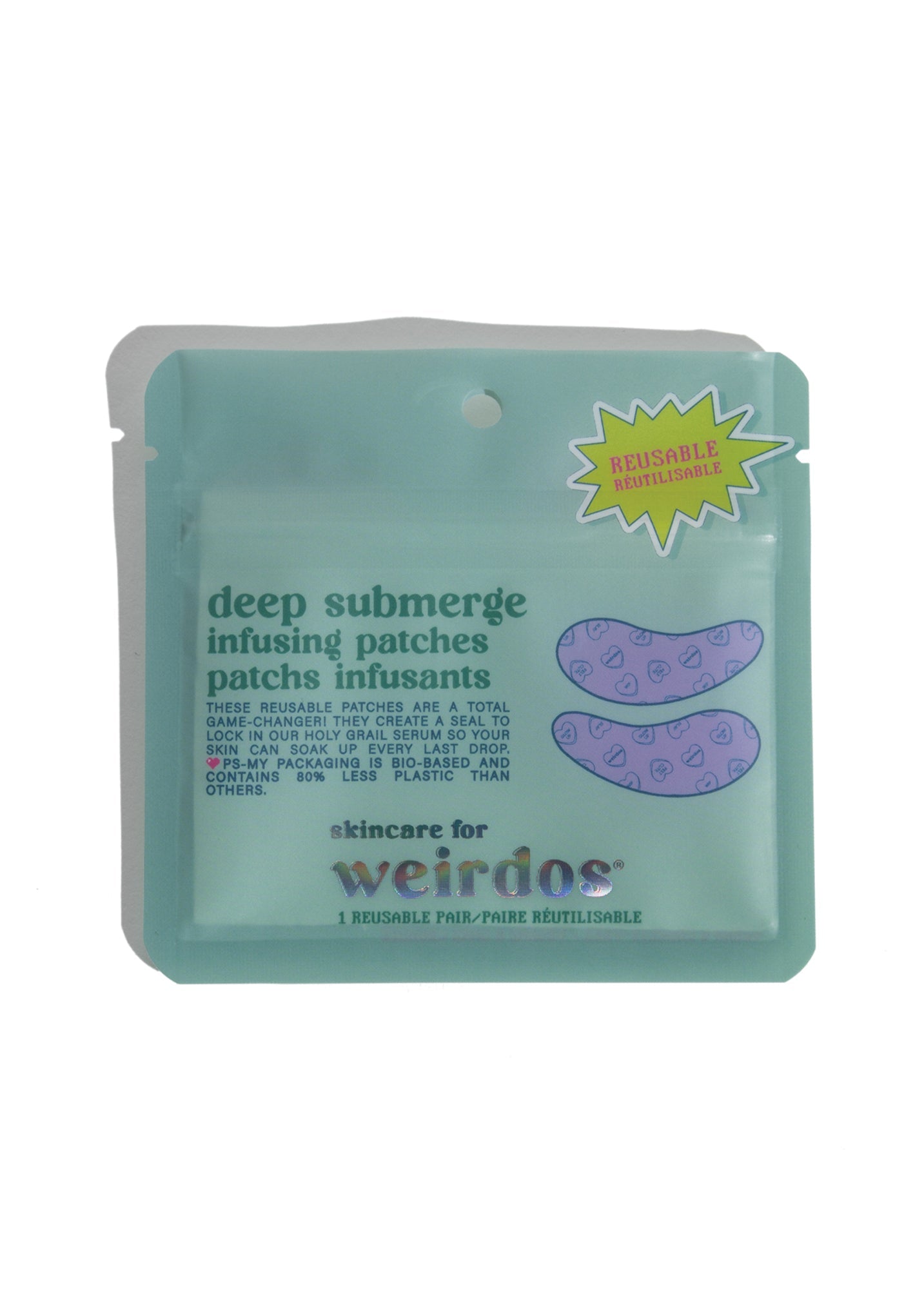 Deep Submerge Infusing Reusable Silicone Patches