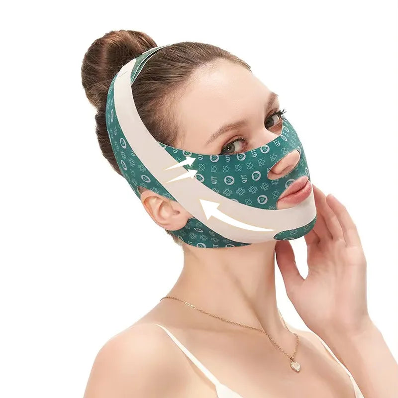 New Relaxation Face V Shaper Facial Slimming Bandage – Jawline Lifting & Contouring
