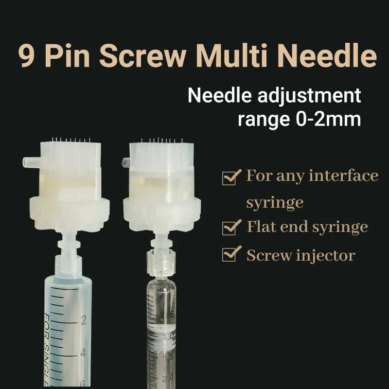 Disposable Sterile Multi Needle 9 Pin for EZ Mesotherapy Gun – Precision, Hygienic, Single-Use