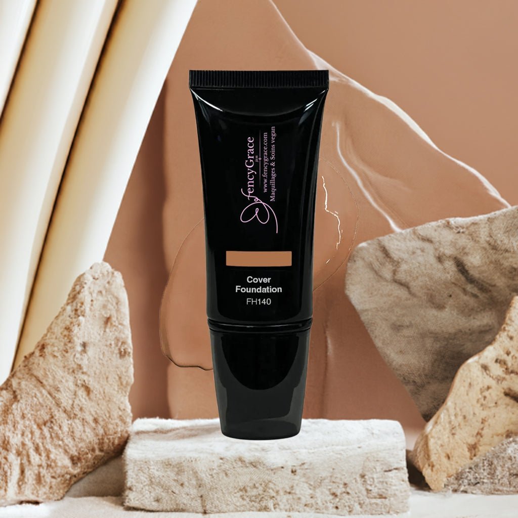FencyGrace Conceal + Perfect 2-in-1 Liquid Foundation – Eve 140, HD Full Coverage, Vegan & Cruelty-Free