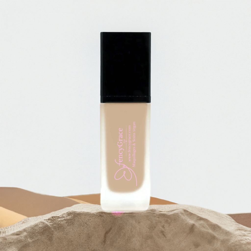FencyGrace Hydrating Vegan Foundation – Mart 115, Natural Coverage & Radiant Finish
