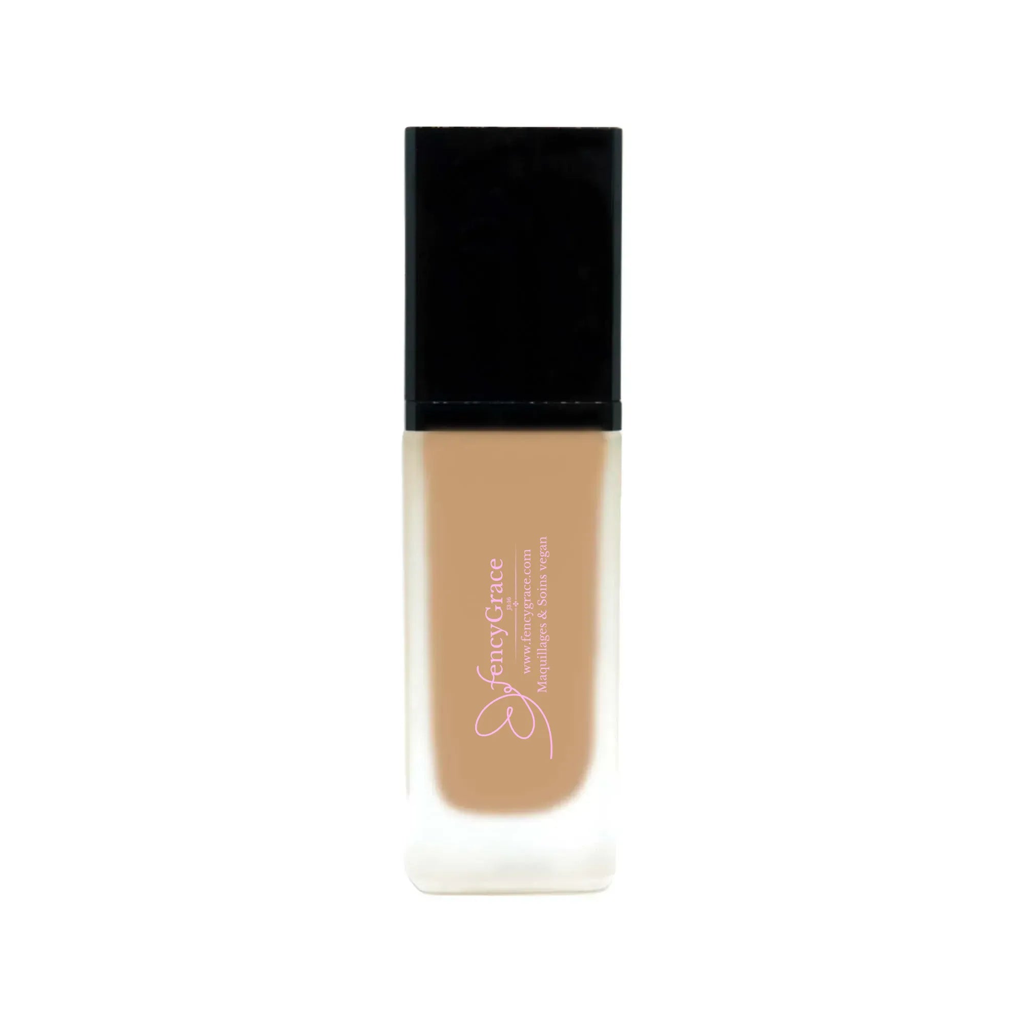 FencyGrace Hydrating Vegan Foundation – Lea 100, Natural Coverage & Radiant Finish