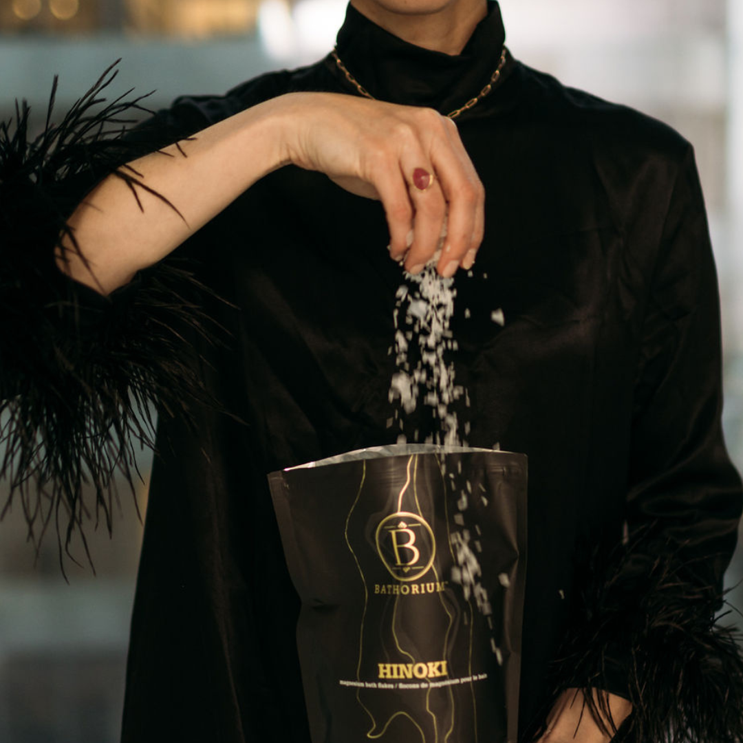 Wholesale Hinoki Magnesium Bath Flakes – Japanese Onsen Inspired Relaxation Soak