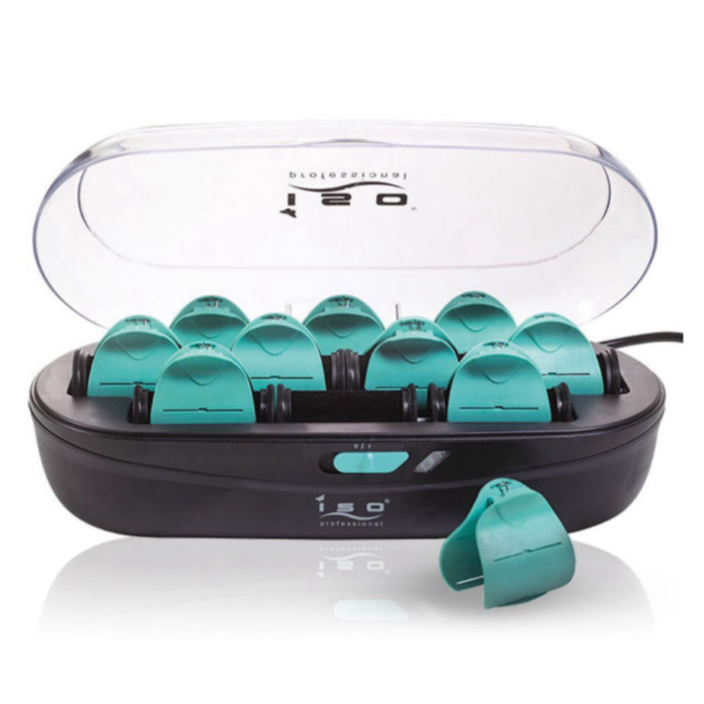 10pc Pearl Ceramic Hot Roller Set | Styler