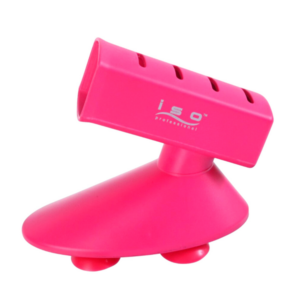 Iron Suction Cups Holder Black & Pink | Accessory