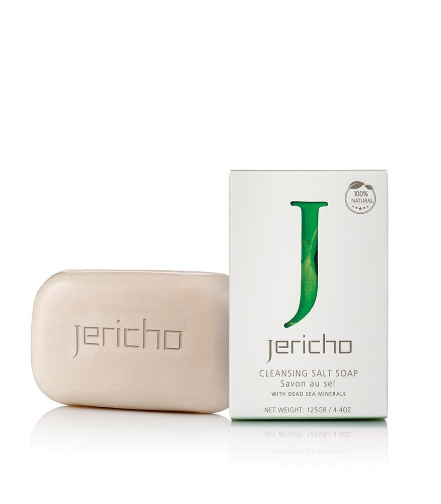 Jericho Cleansing Salt Soap – Dead Sea Mineral-Rich Natural Soap for Healthy Skin