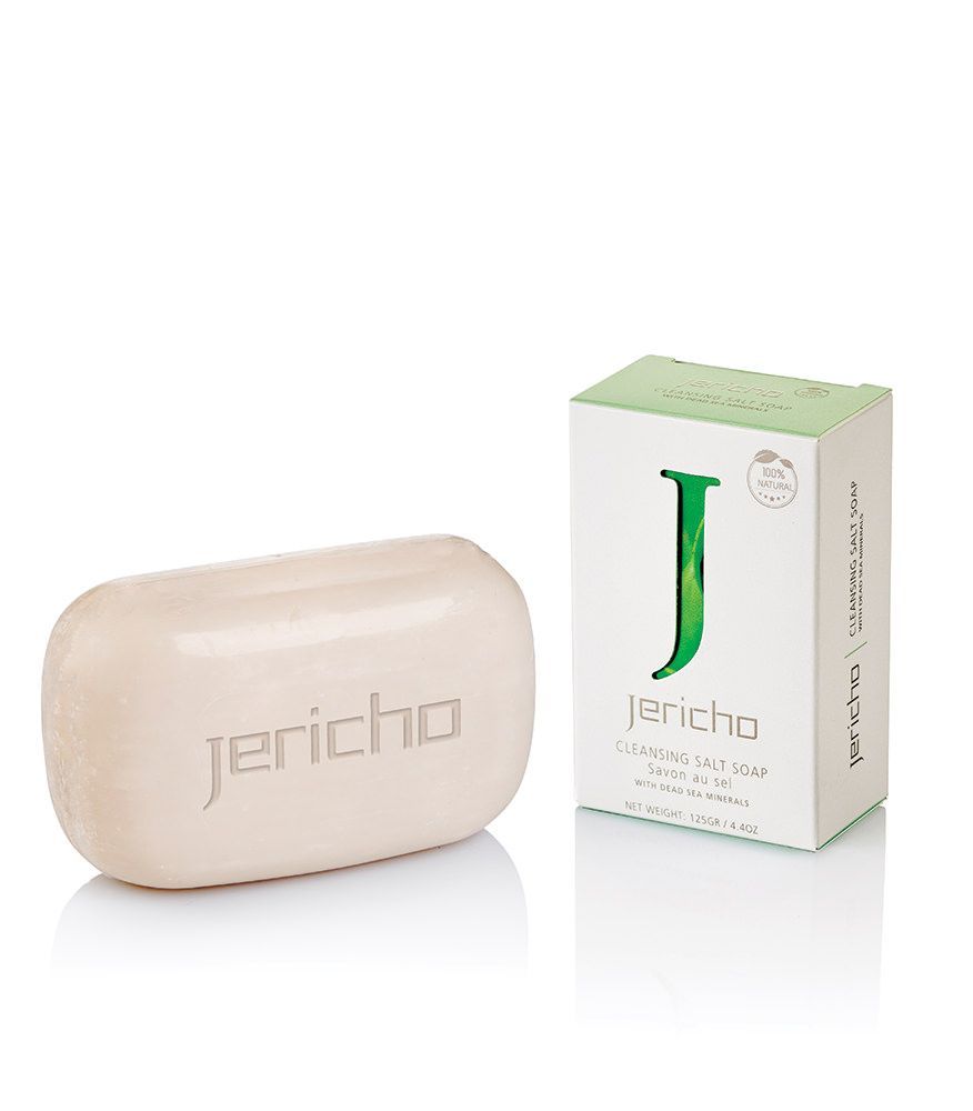 Jericho Cleansing Salt Soap – Dead Sea Mineral-Rich Natural Soap for Healthy Skin