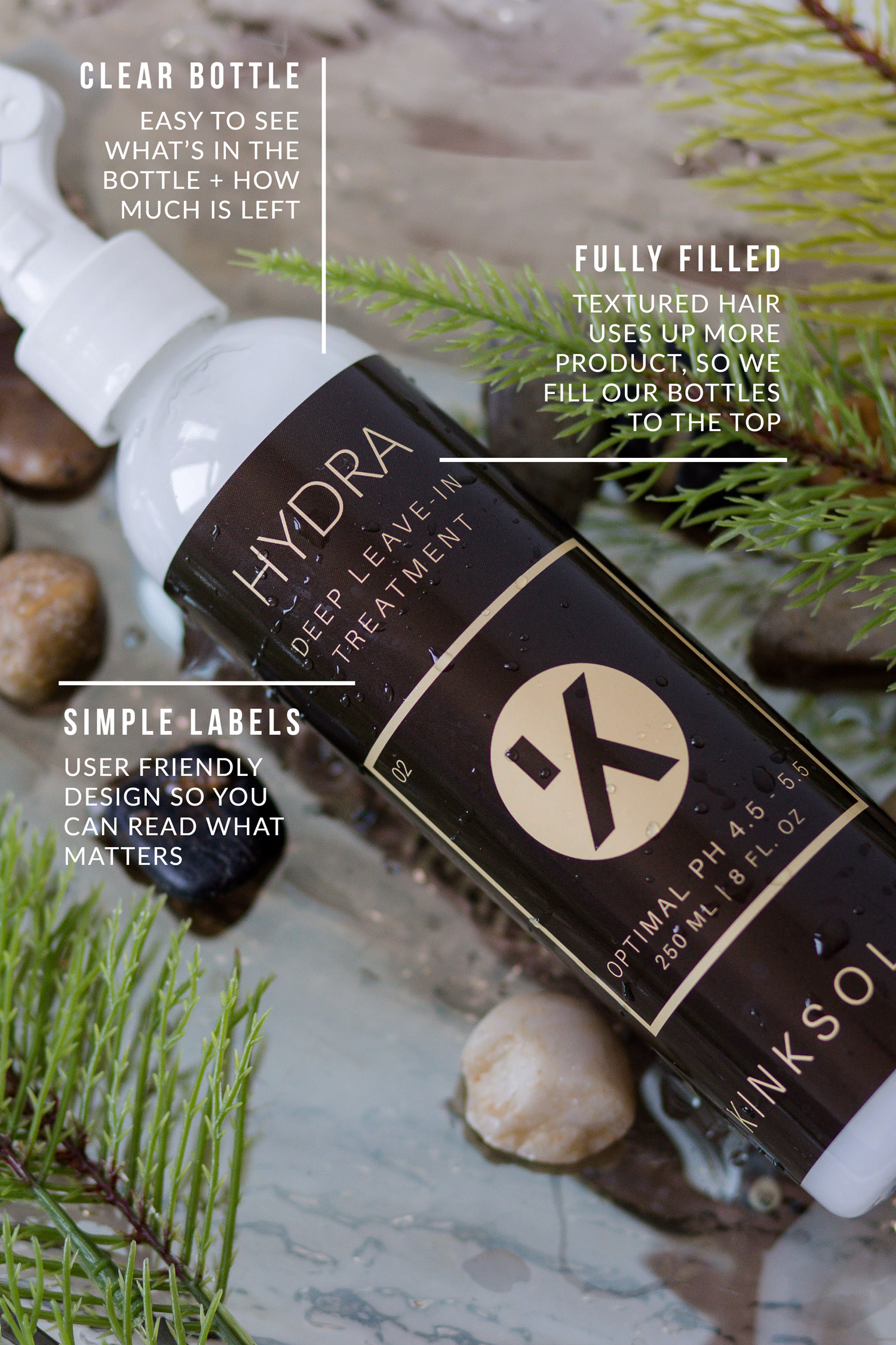 Hydra Deep Leave-In Treatment – Nourishing & Detangling Hair Spray