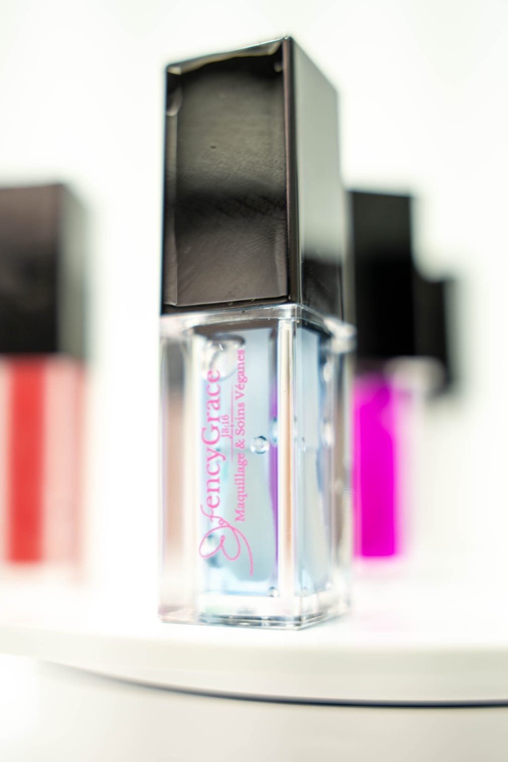 FencyGrace Lip Plumper Gloss Shimmer – Vegan, Hydrating & Shimmering