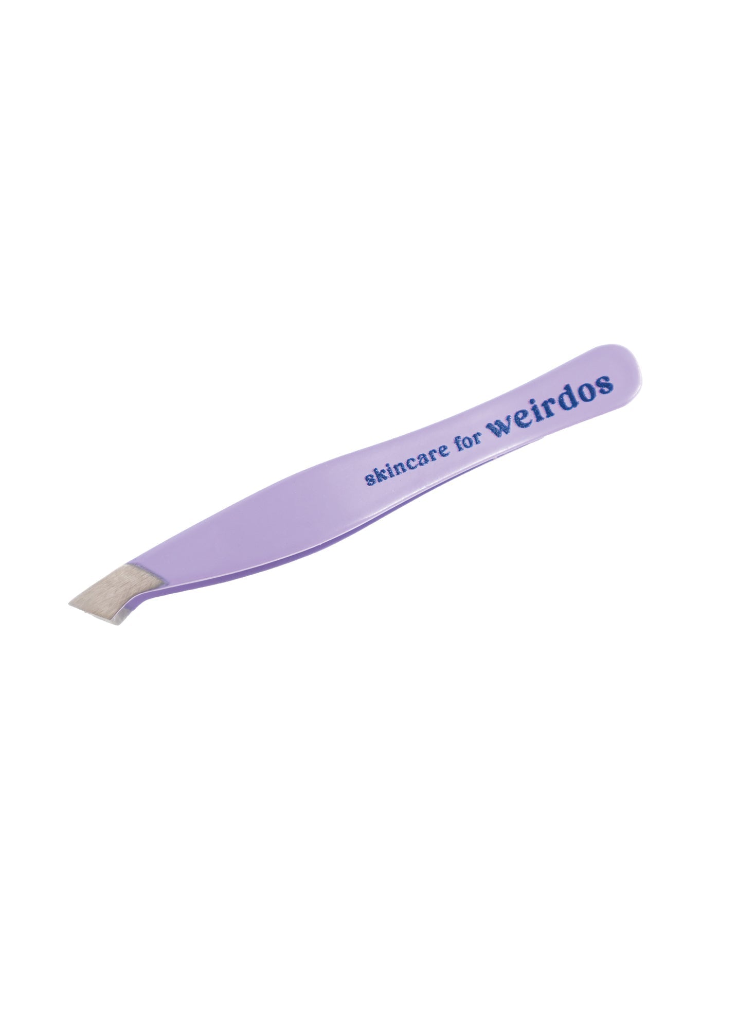 Mini Pro Tweezers – Purple with Vegan Leather Sleeve