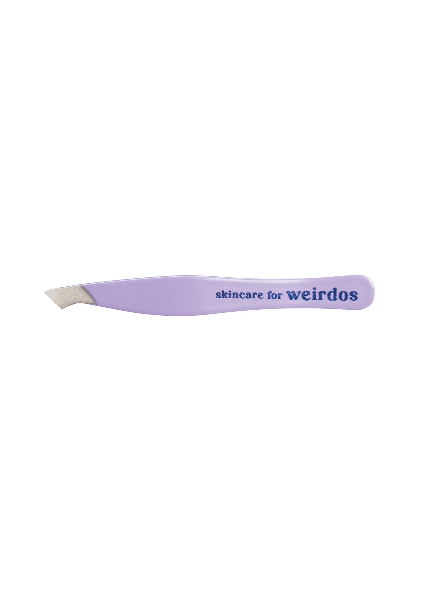 Mini Pro Tweezers – Purple with Vegan Leather Sleeve