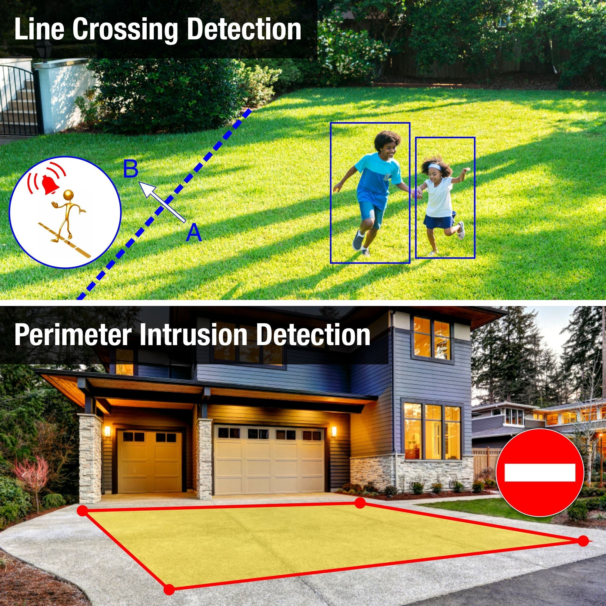 Elder AI Security Camera System 12MP NVR 8Ch PoE, 4K Cameras 30FPS Dual-Light Outdoor, Sony Sensor & NDAA, Smart Face & License Plate, Full Color Surveillance Wired NocVU Series