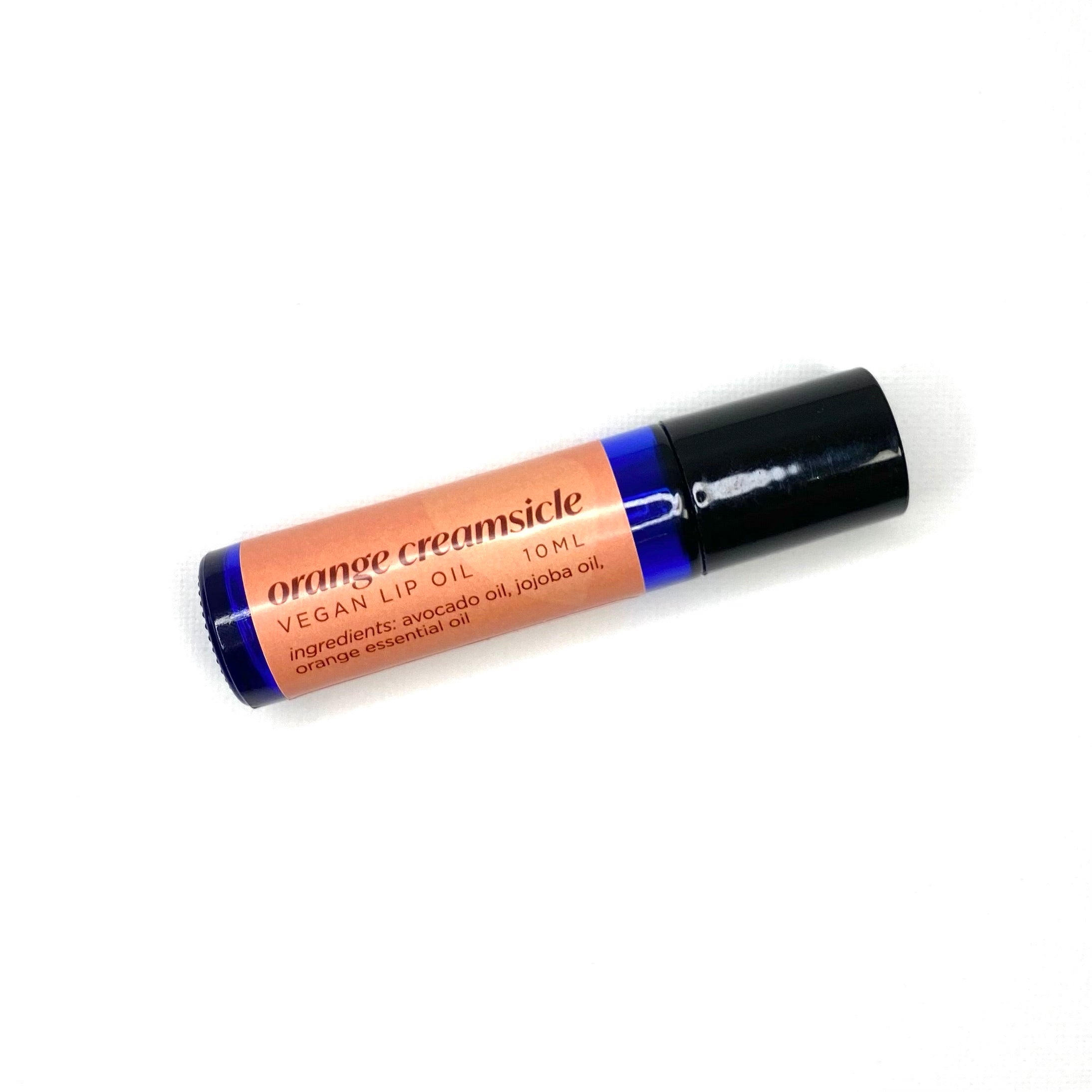 Vegan Lip Oil – Orange Creamsicle / Nourishing & Hydrating Roll-On