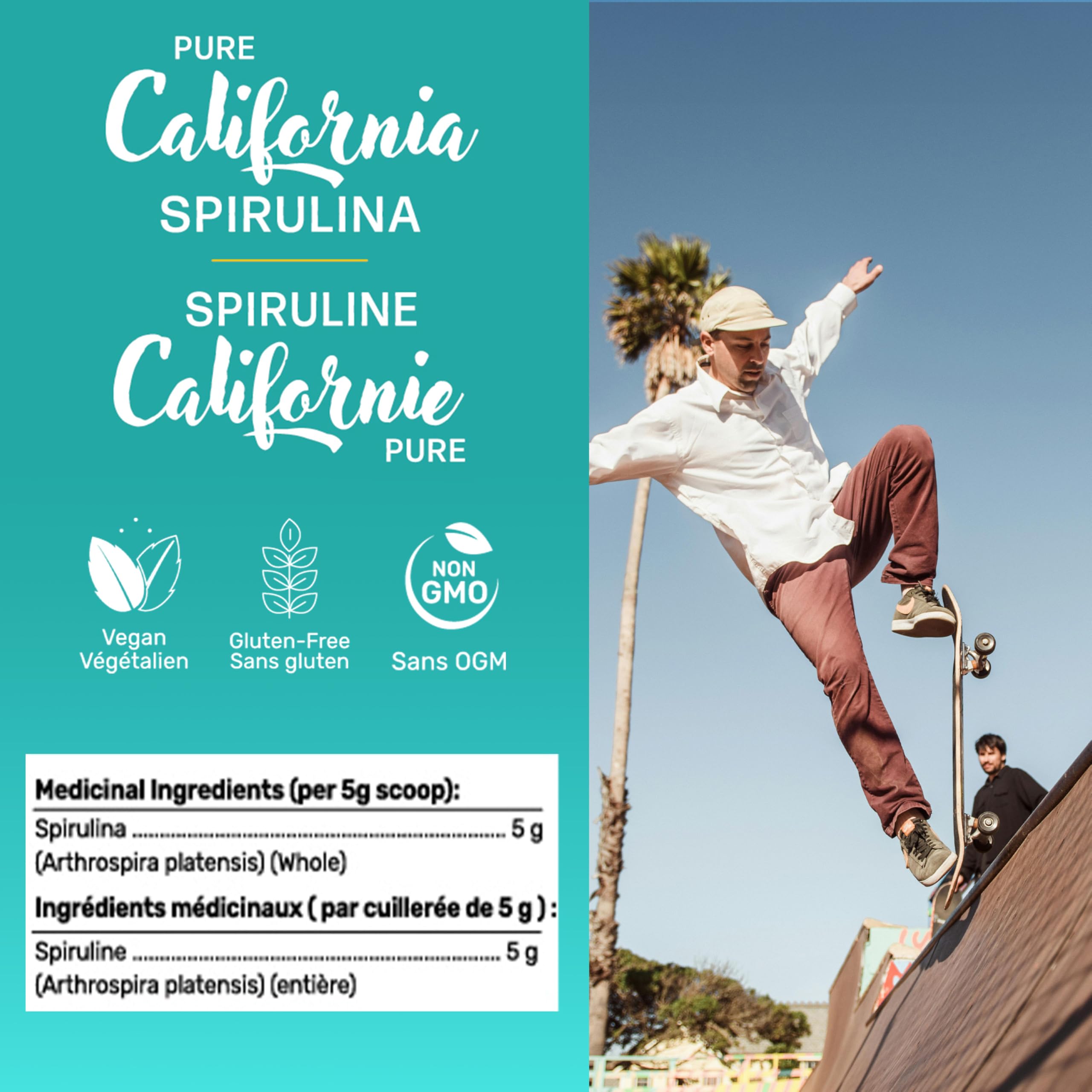 Gandalf - California Spirulina, 150g powder - Gandalf