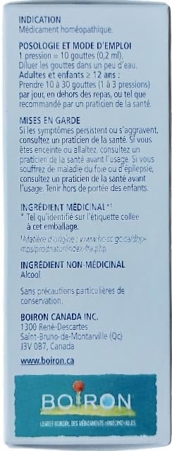 Boiron Cantharis 30CH Liquid 30ml (80ct 50)