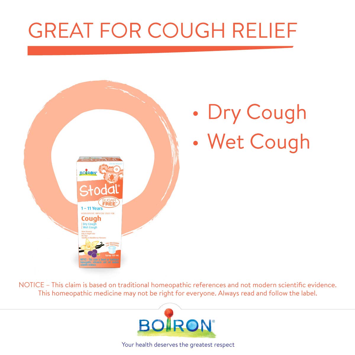 Boiron - Stodal Child Sugar Free (125ml 12)