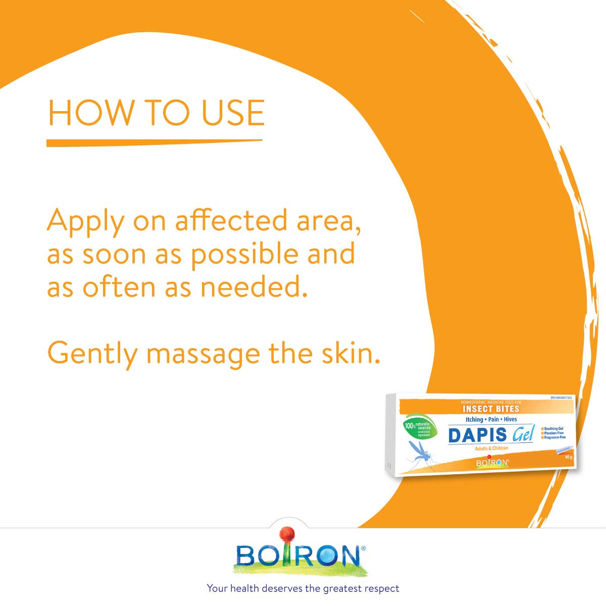 Boiron - Dapis Gel Paraben Free (40g 48)