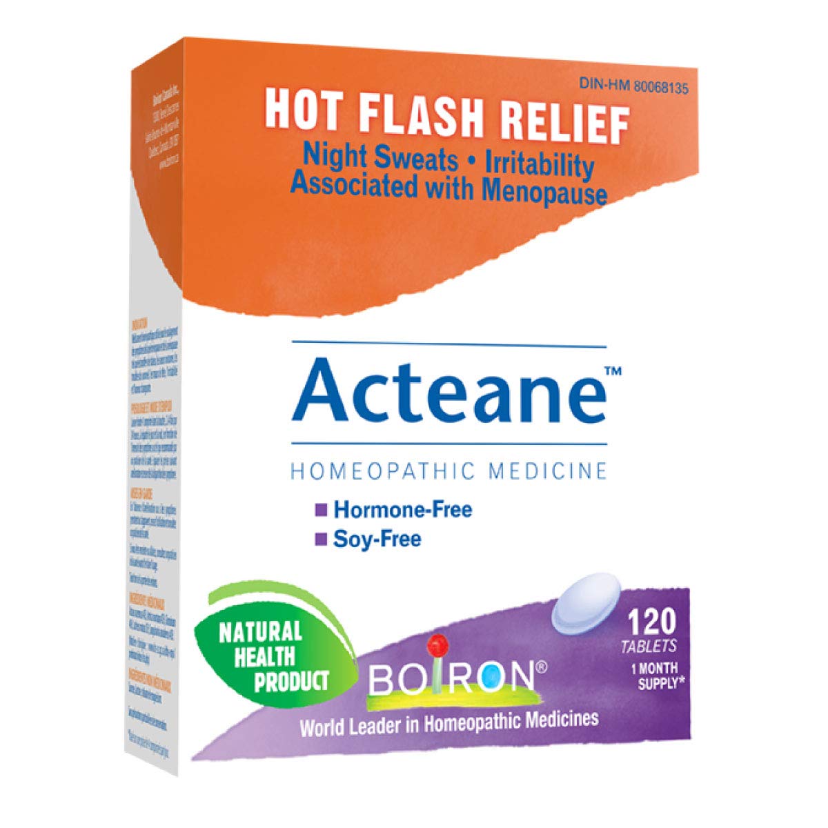 Boiron - Acteane - Hot Flash Relief (120tab 12)