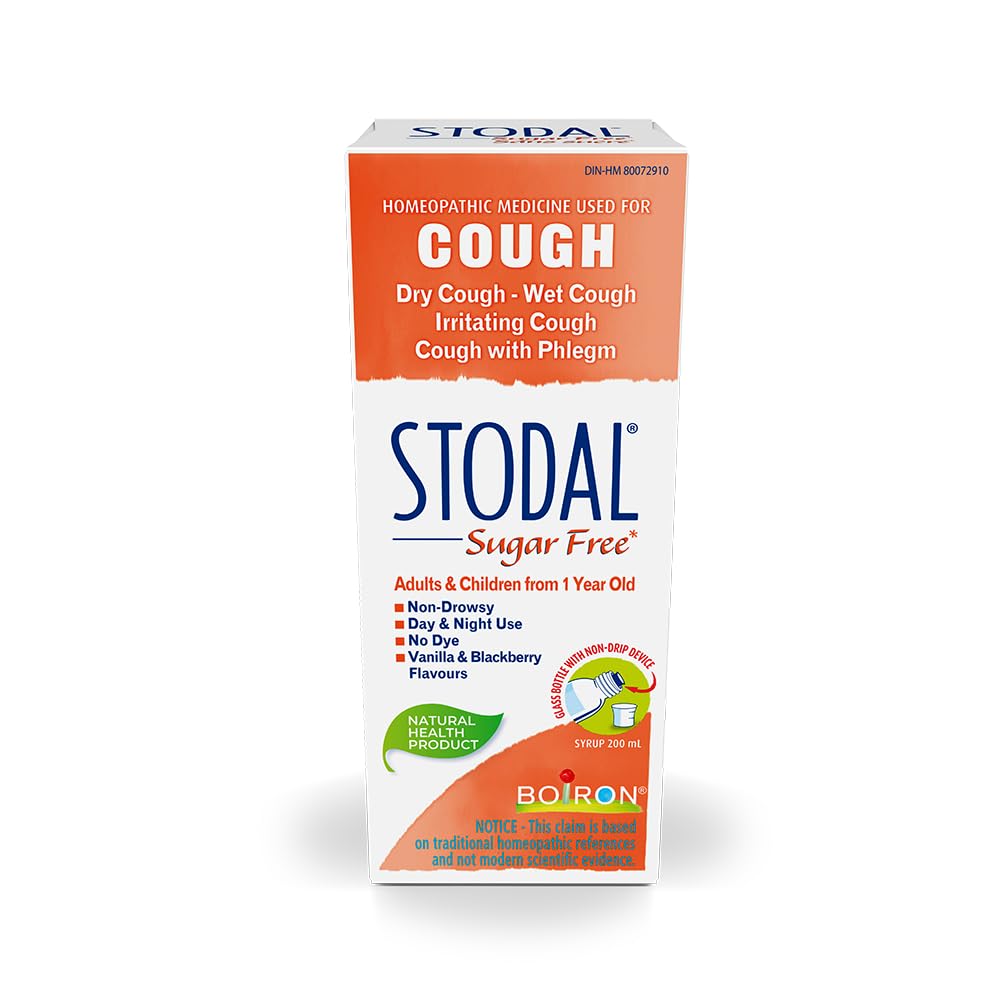 Boiron - Stodal Adults Cough Syrup S/F (200ml 24)