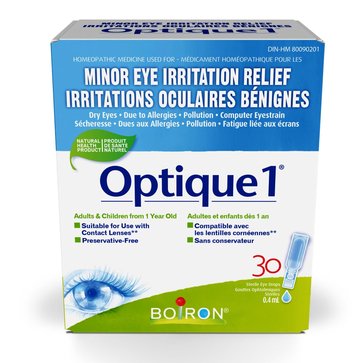 Boiron Optique 1 – 1ml, 30 Unit-Doses