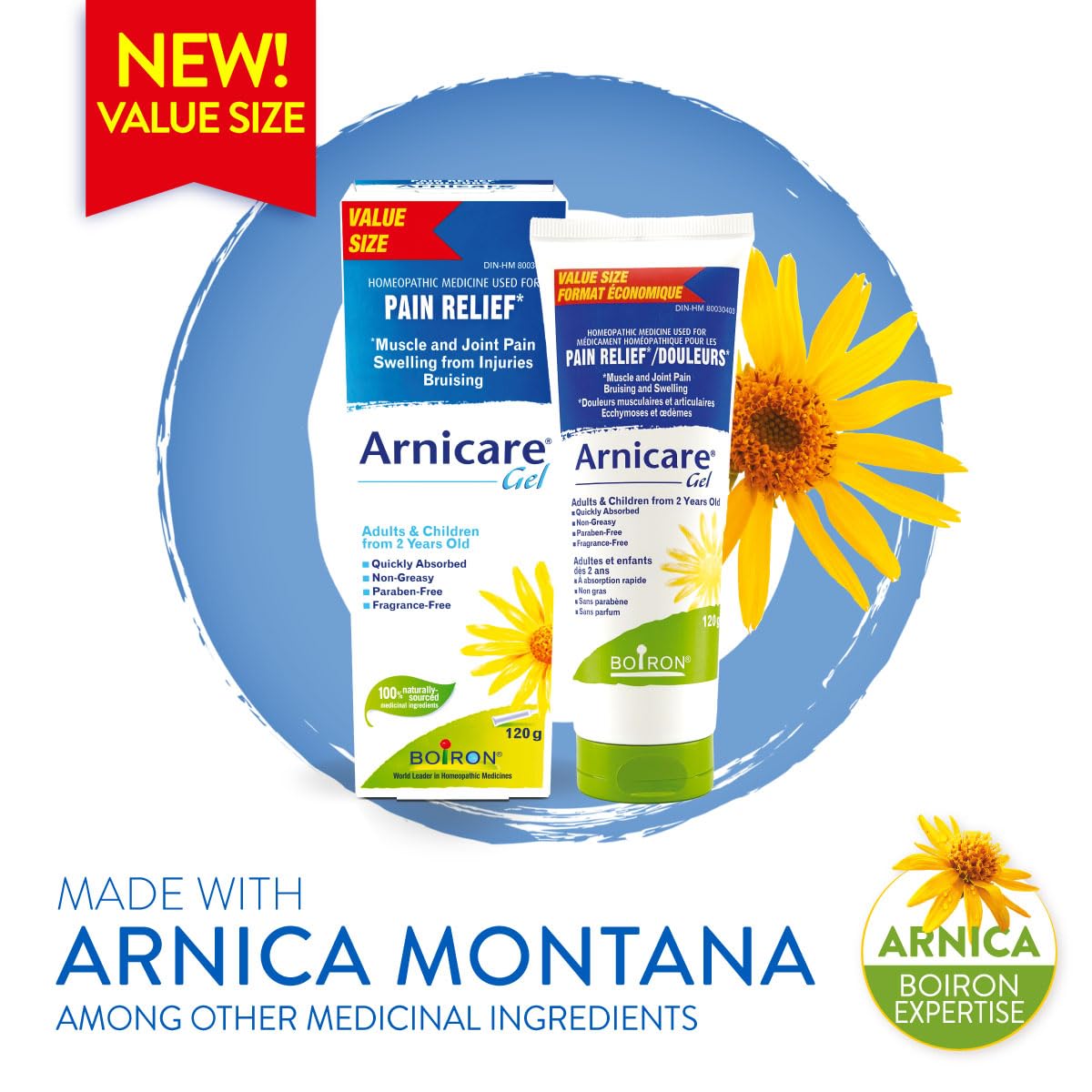 Boiron - Arnicare Gel Value Pack (120g 3)