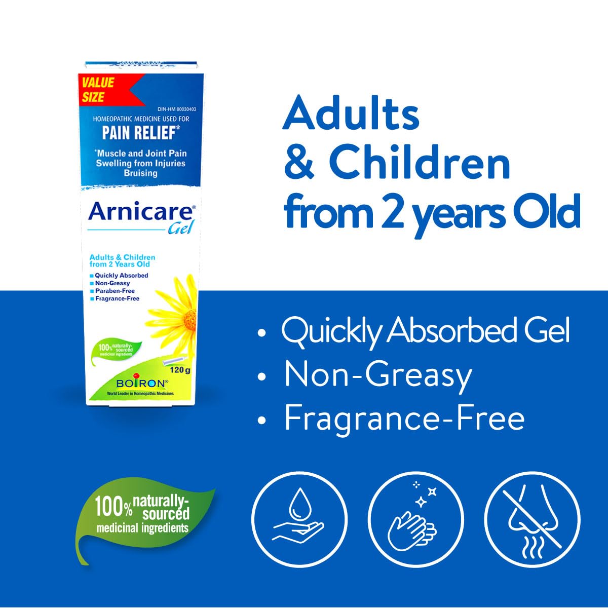 Boiron - Arnicare Gel Value Pack (120g 3)