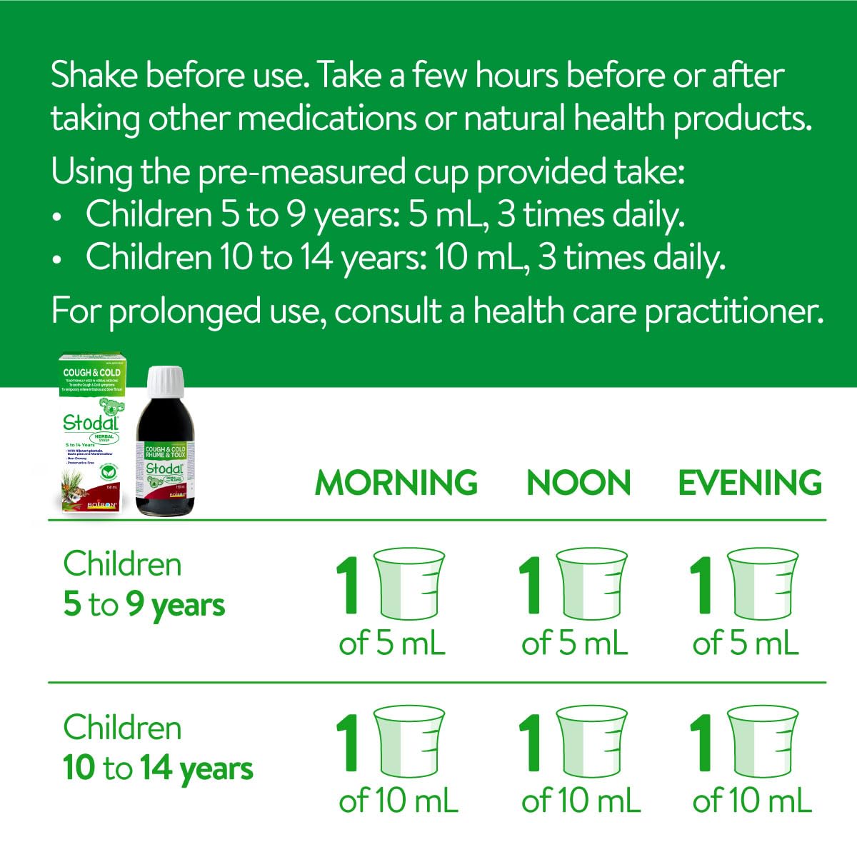 Boiron - Stodal Herbal Syrup (150ml 24)