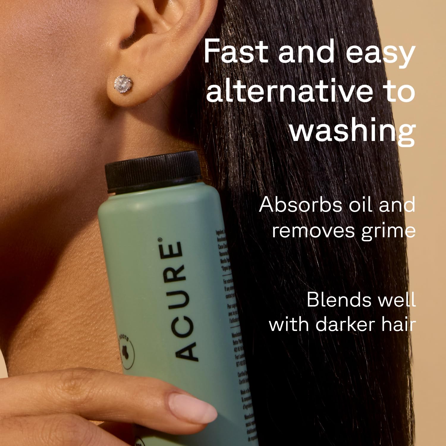 Acure - Dry Shampoo - Brunette To Dark Hair (48g 12)