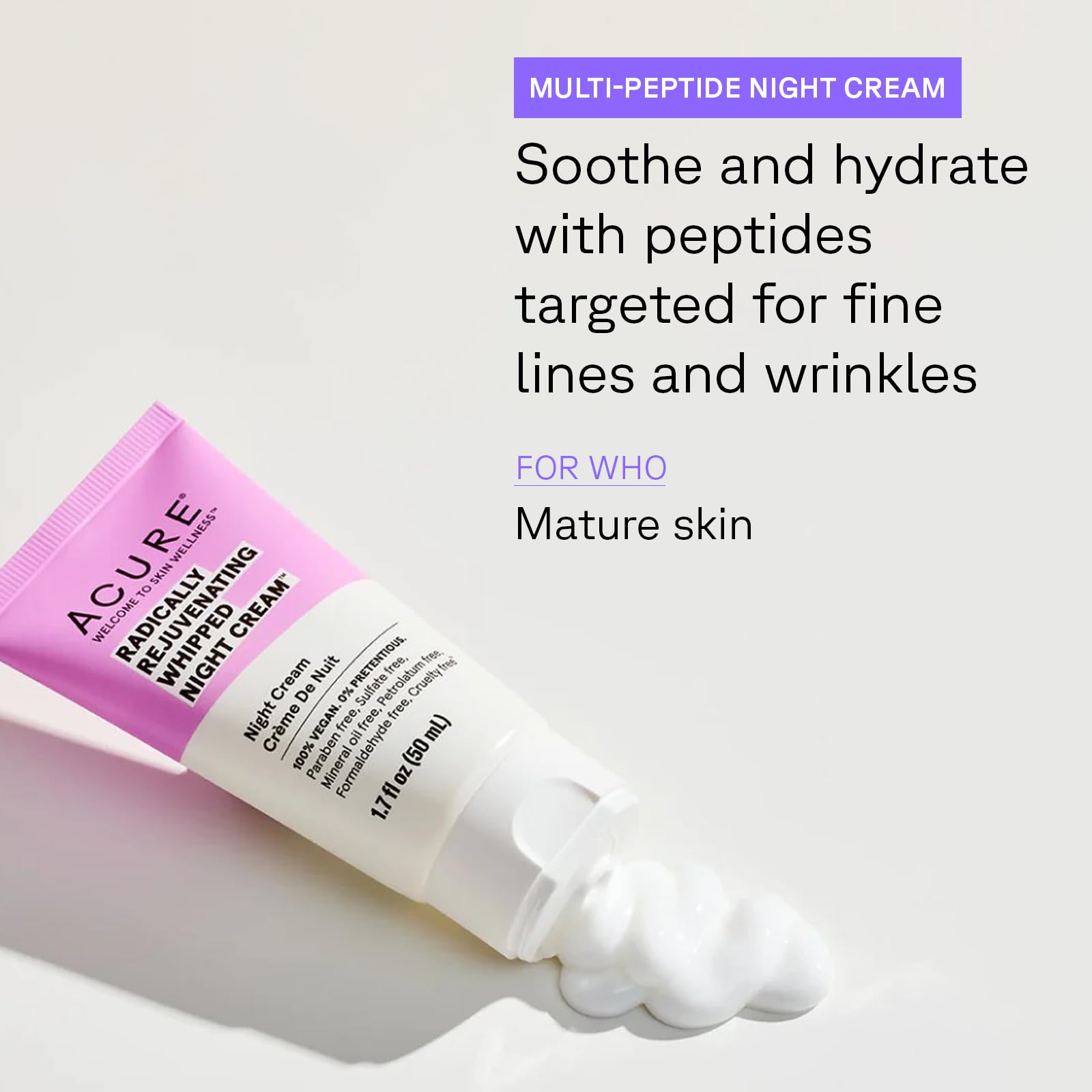 Acure - Rejuvenating Whipped Night Cream (50ml 12)