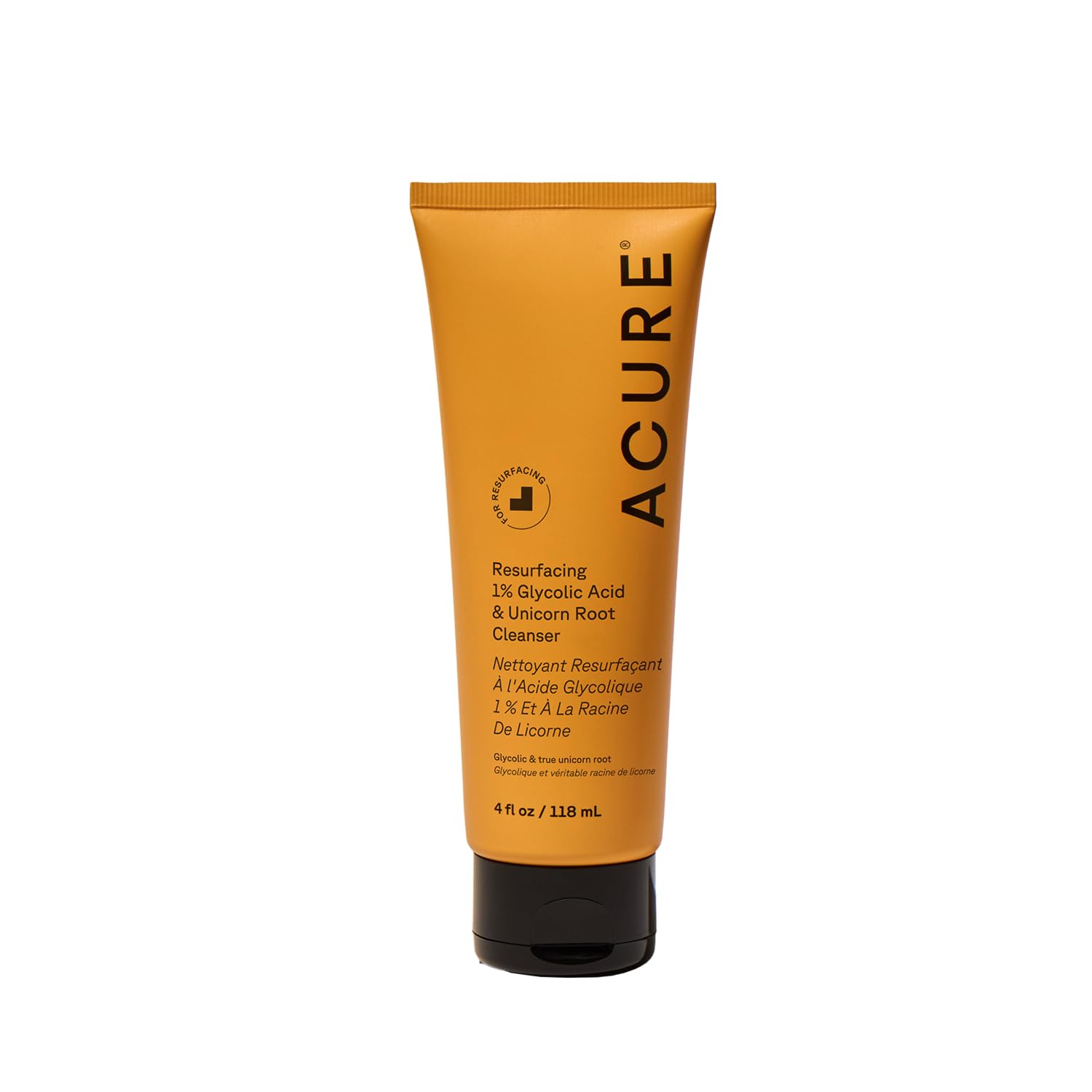 Acure - Resurf. 1% Glycolic Acid Cleanser (118ml 12)