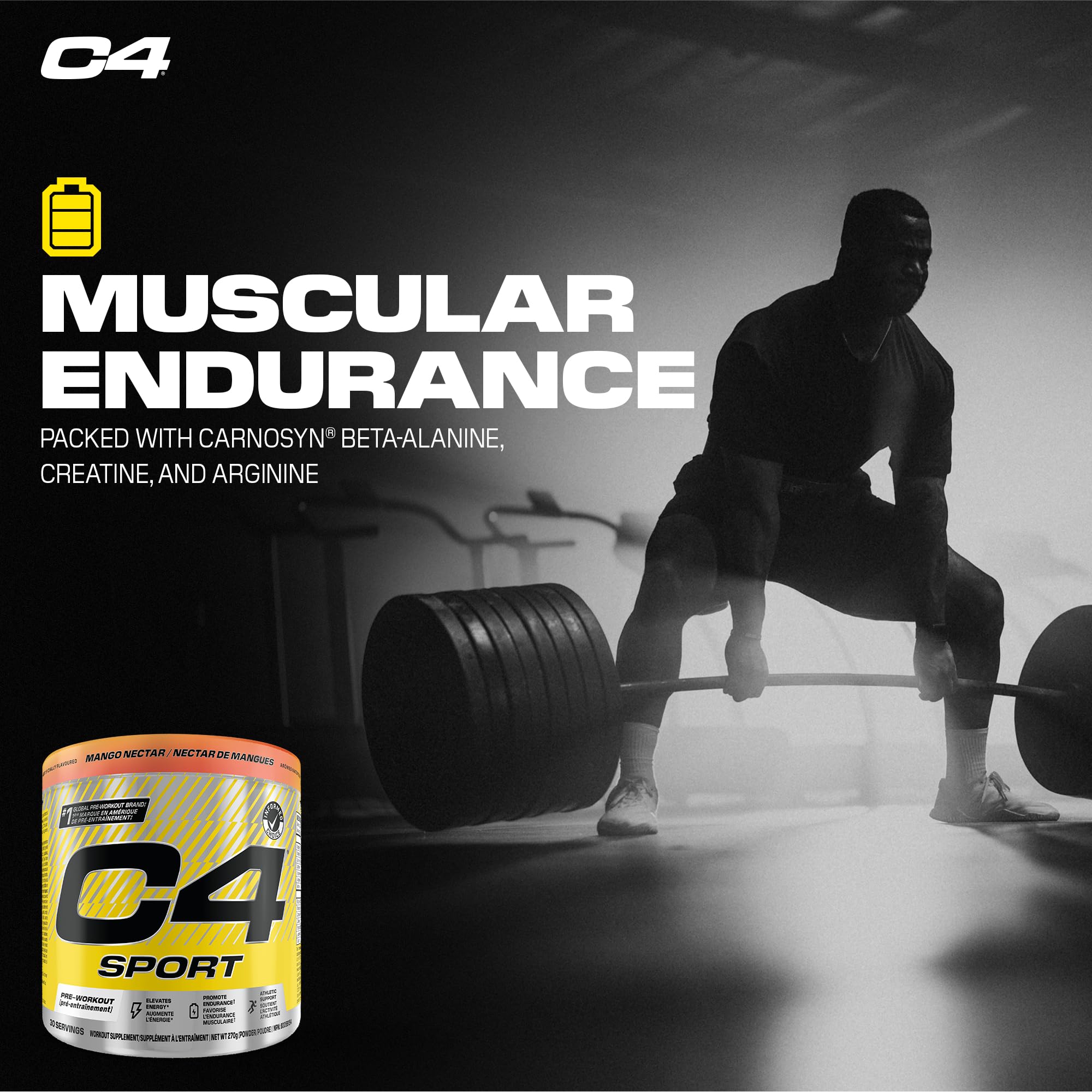 C4 - Sport Mango Nectar 30s (270g 12)