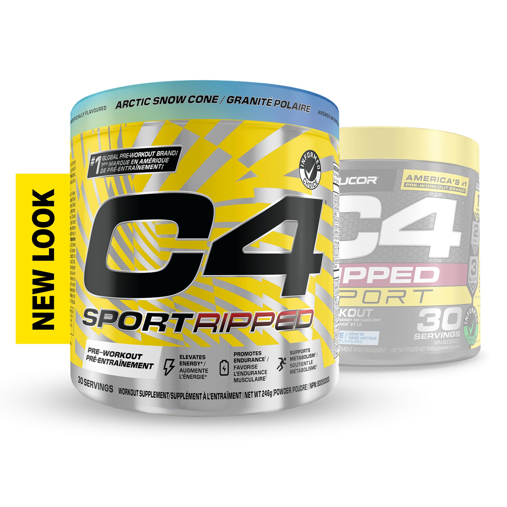 C4 - Sport Ripped Arctic Snow Cone 30s (246g 12)