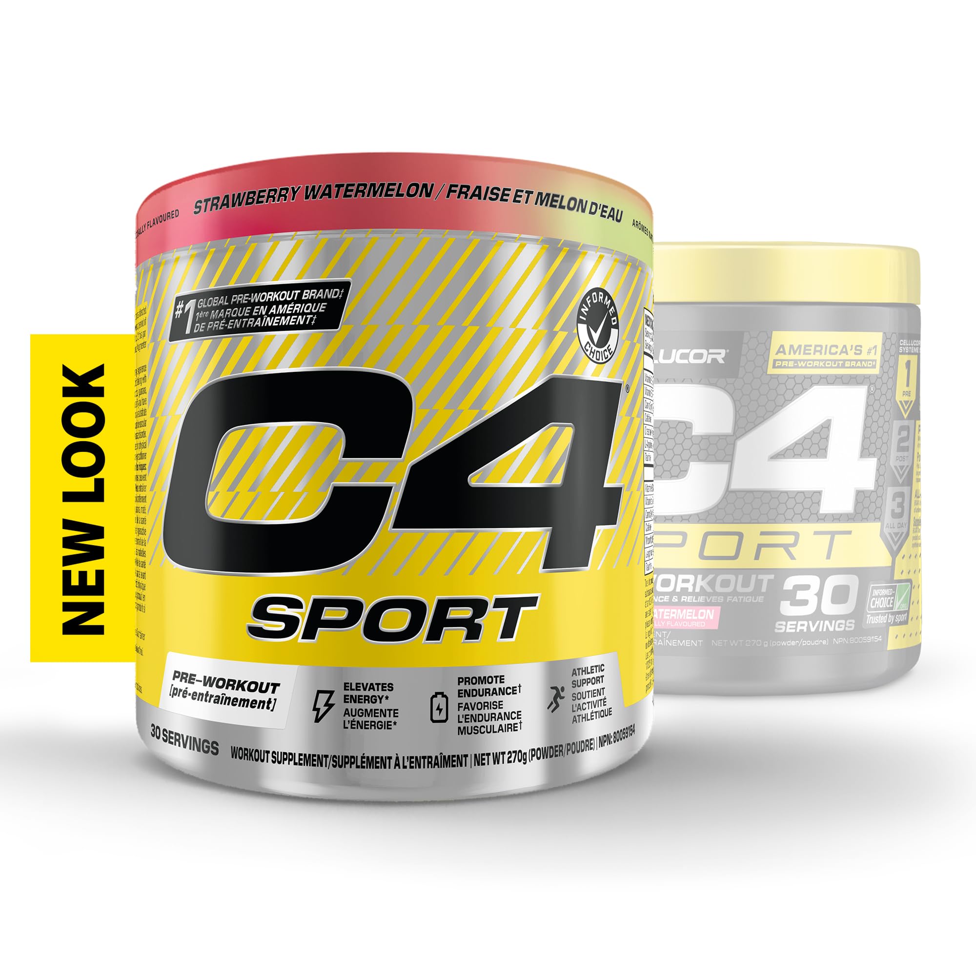 C4 - Sport Strawberry Watermelon 30s (270g 12)