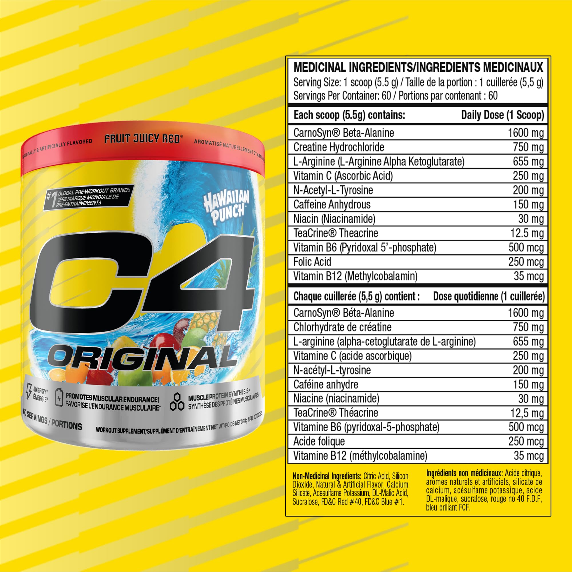 C4 - Original HP Fruit Juicy Red 60s (348g 12)